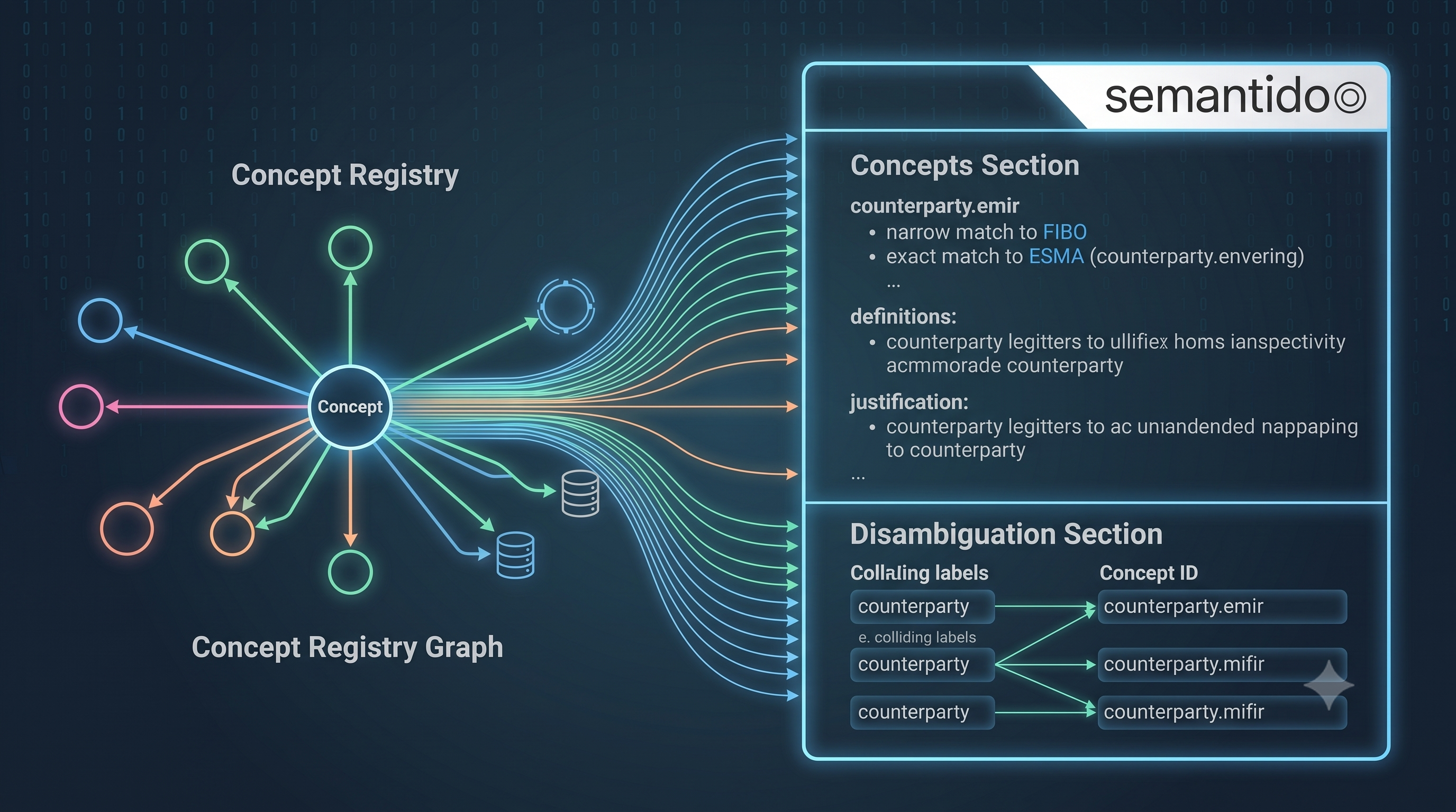 semantido concept registry - edges